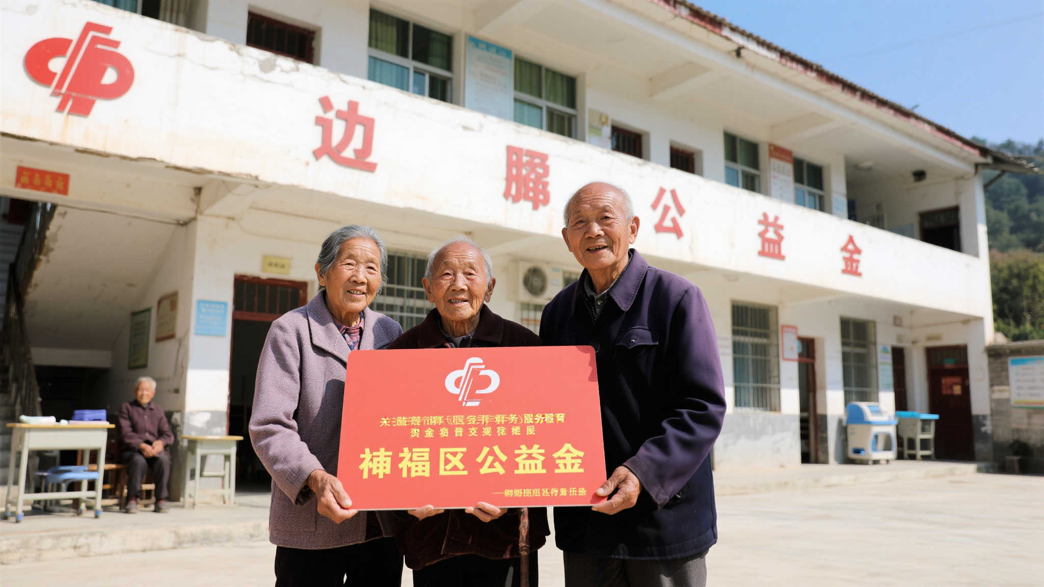 福彩公益金温暖边疆敬老院 守护最美“夕阳红